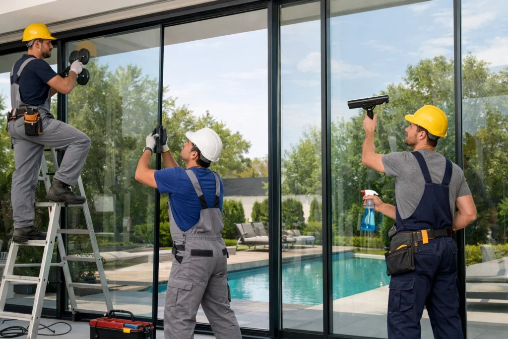 Install Sliding Glass Doors